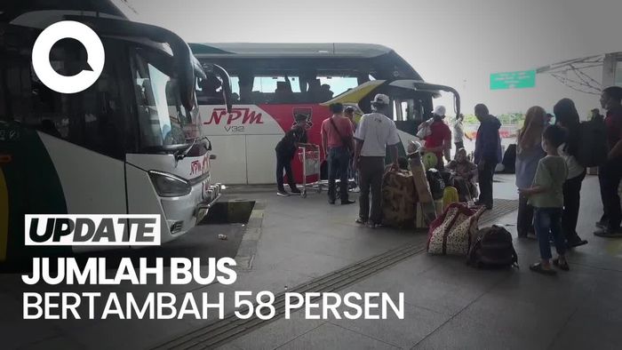 Pemudik Bus Terminal Pulo Gebang Meningkat 85% Dibanding Tahun Lalu