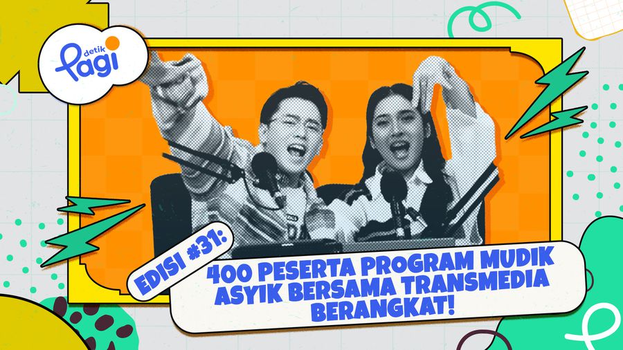 400 Peserta Program Mudik Asyik Bersama Transmedia Berangkat!