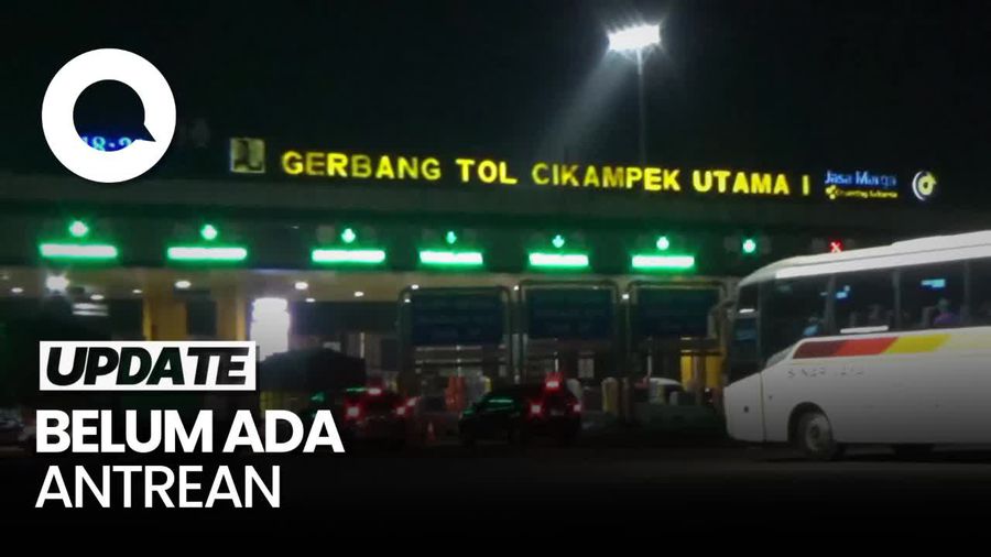 GT Tol Cikarang Utama Lancar Malam Ini