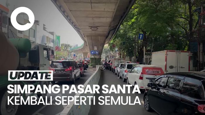 Evaluasi Dishub DKI, Simpang Santa Nggak Akan Ditutup Lagi