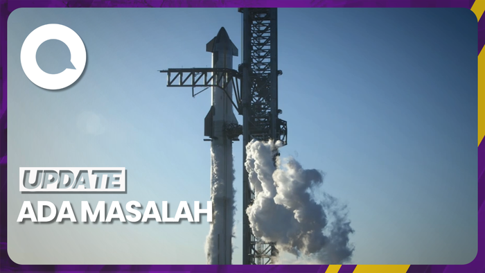 Peluncuran Roket Starship SpaceX Ditunda