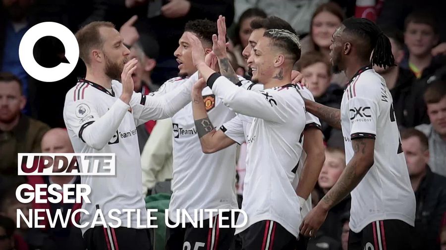 Kalahkan Nottingham 2-0, MU Merangkak ke Posisi Tiga Liga Inggris