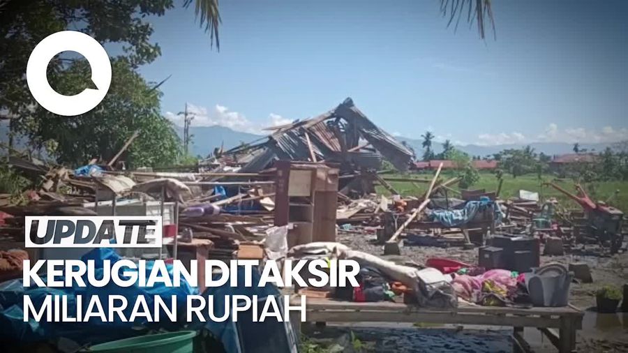 Puluhan Rumah di Luwu Utara Porak-poranda Diterjang Puting Beliung!