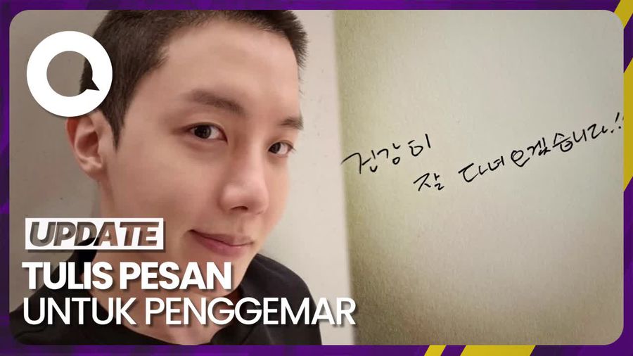 Siap Wamil, J-Hope BTS Pajang Foto Botak
