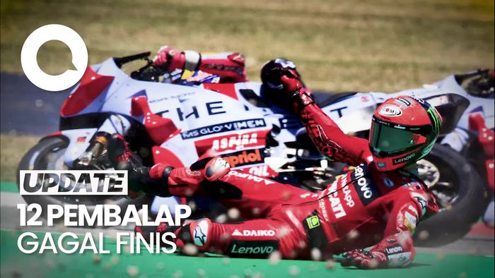 Mereka yang Berjatuhan di MotoGP Amerika Serikat: Bagnaia hingga Mir