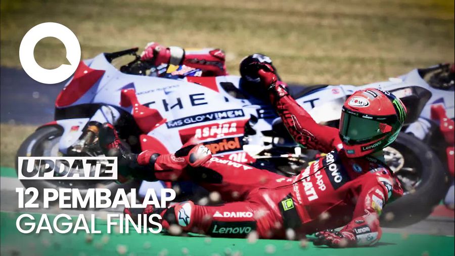 Mereka yang Berjatuhan di MotoGP Amerika Serikat: Bagnaia hingga Mir