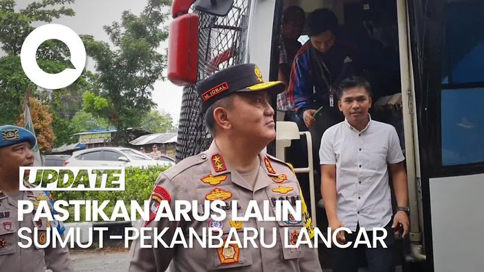 Cek Posko Mudik, Kapolda Riau Wanti-wanti Gangguan Keamanan Hingga Lalin