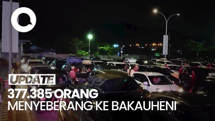 H-4 Lebaran, Pelabuhan Merak Mulai Ramai Pemudik