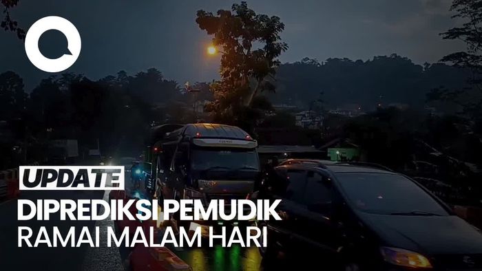 H-4 Lebaran, Jalur Nagreg Ramai Lancar