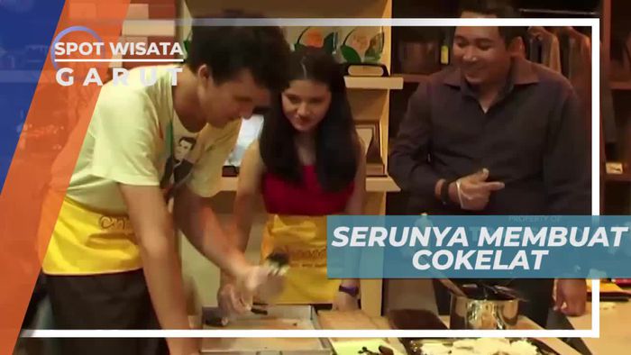 Mencoba Membuat Si Manis Chocodot, Garut 