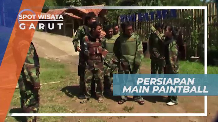 Persiapan Bermain Paintball di Bumi Batara Garut