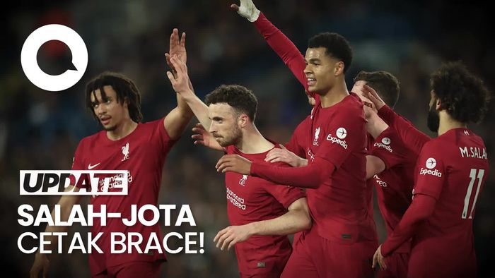 Pesta Gol! Liverpool Gasak Leeds United 6-1