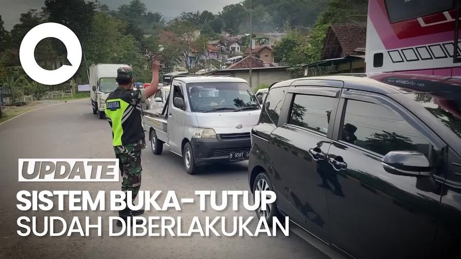 Nagreg-Limbangan Padat, Kendaraan Dialihkan ke Kadungora-Leles