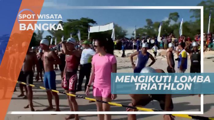 Triathlon, Perlombaan Kombinasi 3 Cabang Olahraga, Bangka
