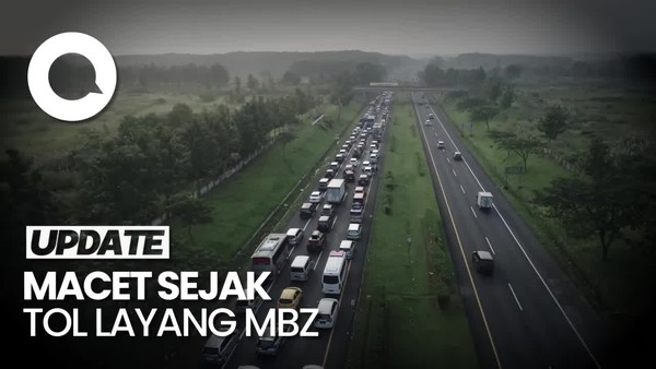 Cerita Pemudik Terjebak Macet di Tol Cikampek Pagi Ini