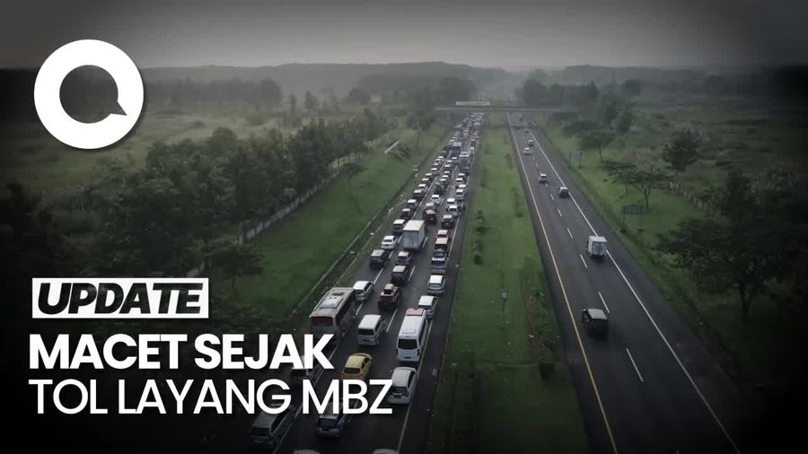 Cerita Pemudik Terjebak Macet di Tol Cikampek Pagi Ini