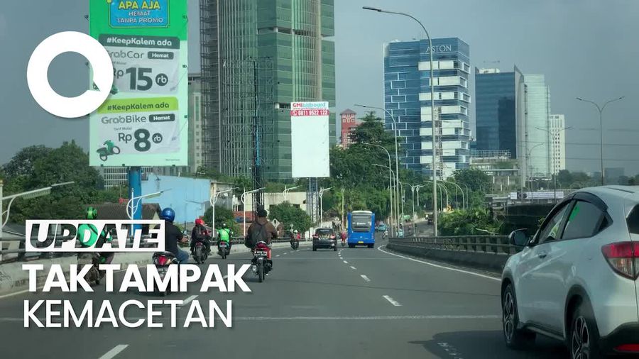 Pemandangan Tak Biasa, Jalan TB Simatupang Lancar Jelang Lebaran