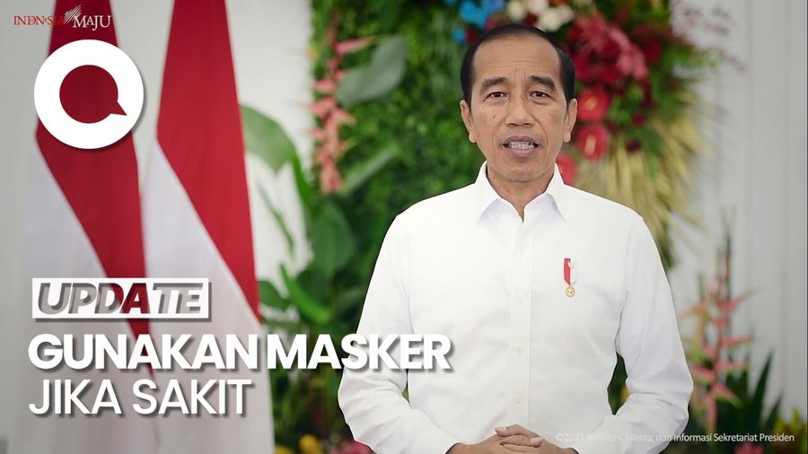  Covid-19 Naik Lagi, Jokowi Ingatkan Vaksin Hingga Penggunaan Masker