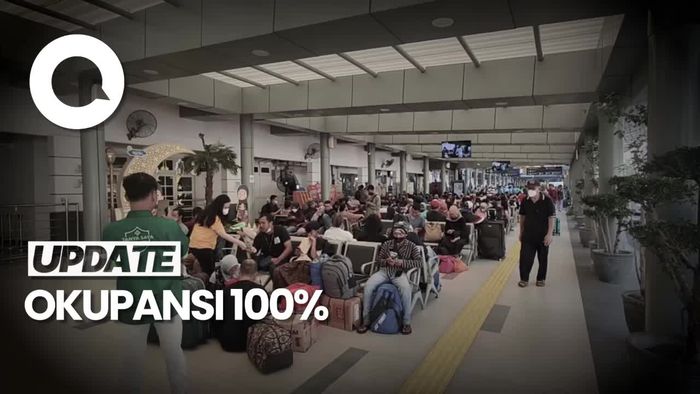 24 Ribu Penumpang Berangkat Dari Stasiun Senen Hari ini