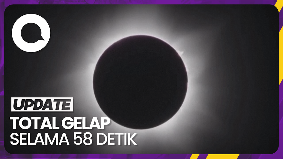 Penampakan Jelas Gerhana Matahari Hibrida di Langit Australia