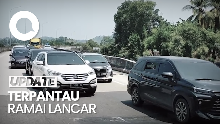 Suasana Arus Mudik Pelabuhan Bakauheni H-2 Lebaran