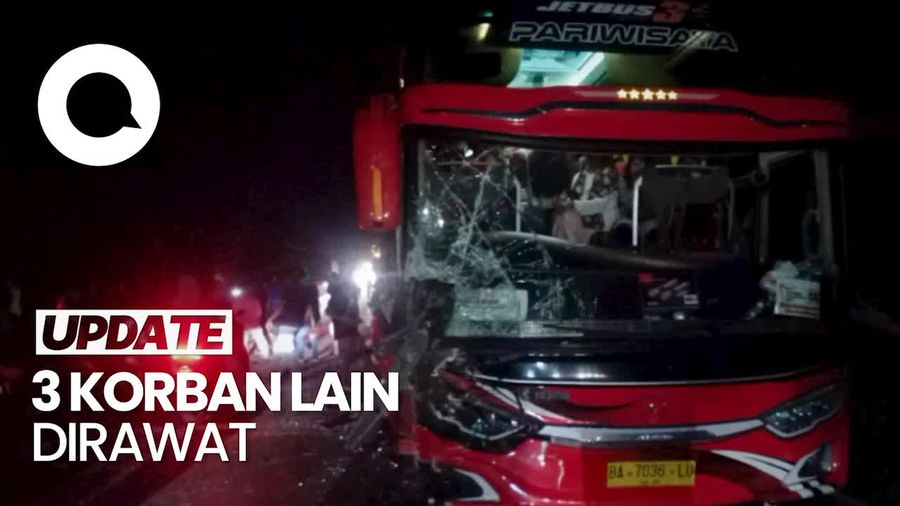 Kecelakaan Bus Vs Minibus di Jambi, 1 Orang Tewas