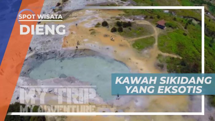 Kawah Sikidang, Wisata Alam Eksotis di Dieng