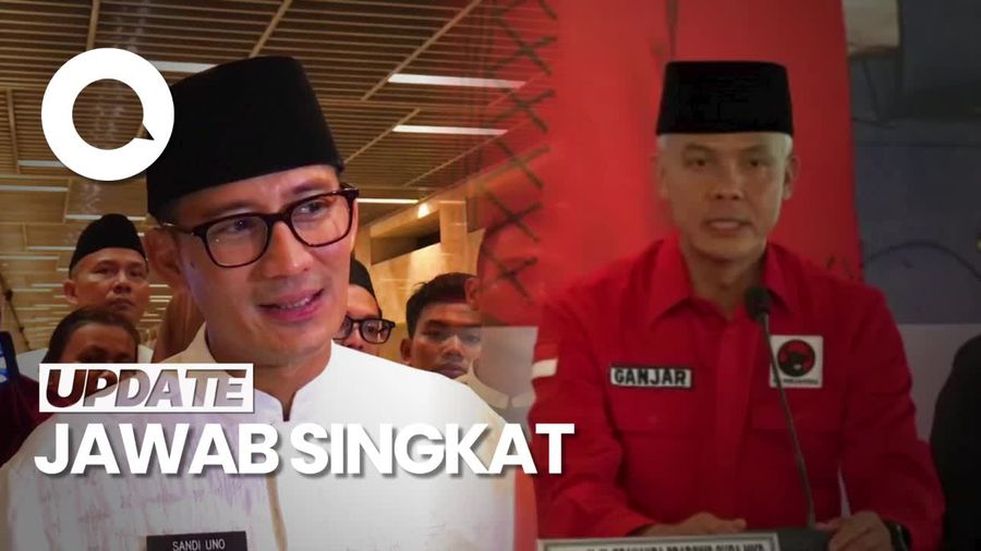 Ganjar Pranowo Jadi Capres PDIP, Sandiaga Uno: Selamat