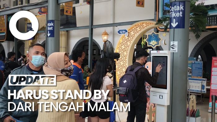 Cerita Penumpang Sulit Dapat Tiket KA untuk Mudik Lebaran