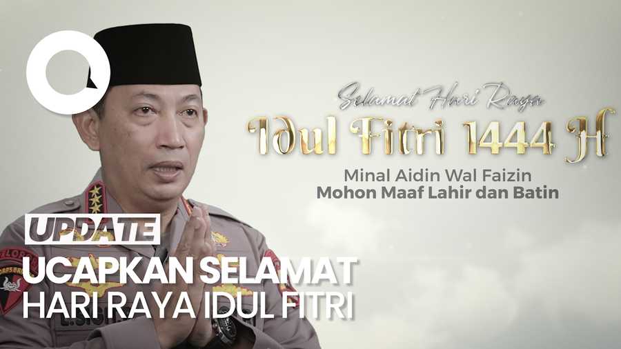 Kapolri: Mari Kita Sambut Hari Kemenangan dengan Hati yang Suci