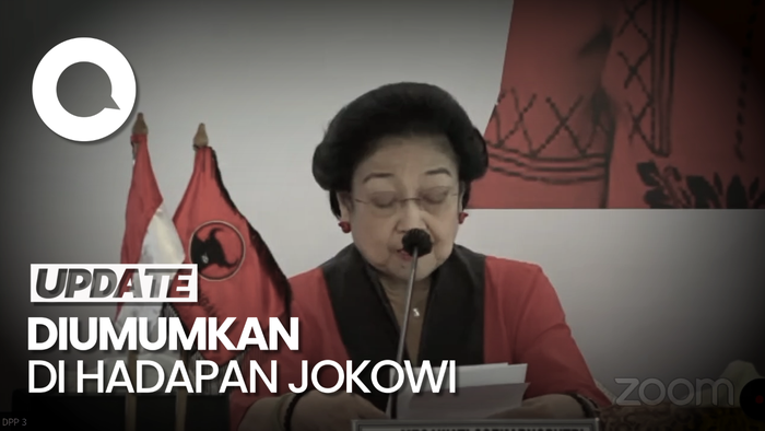 Megawati Resmi Usung Ganjar Pranowo Jadi Capres 2024 dari PDIP
