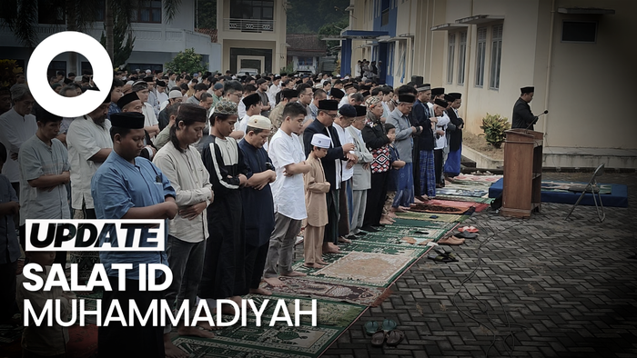 Penampakan Ribuan Jemaah Salat Id di Makassar, Jambi dan Ciamis