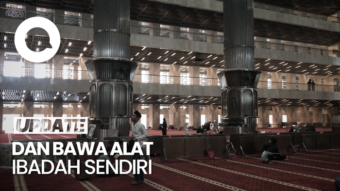 Mau Salat Id di Masjid Istiqlal? Pengurus Minta Jemaah Pakai Masker