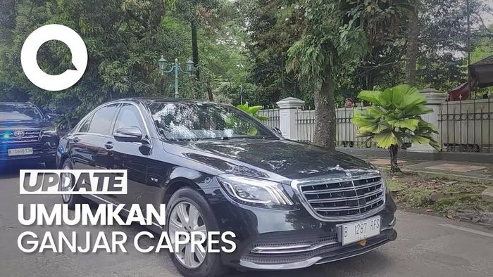Jokowi Tiba di Istana Batutulis Jelang Pengumuman Capres PDIP