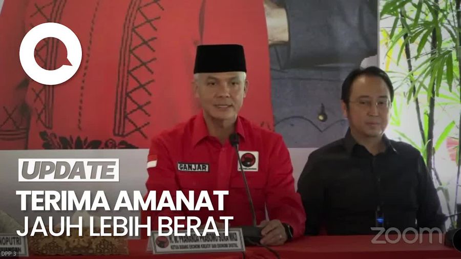 Ganjar: Insya Allah Saya akan Berjuang dengan Baik sebagai Capres