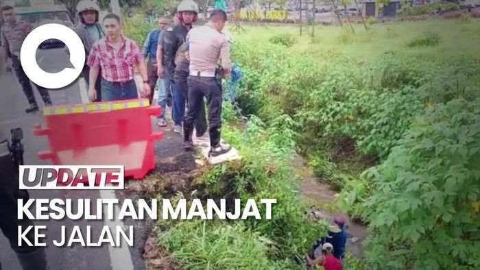 Pulang Silaturahmi, Warga Batu Terjerumus ke Sungai