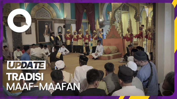 Melihat Tradisi Junjung Duli di Kesultanan Deli saat Idul Fitri