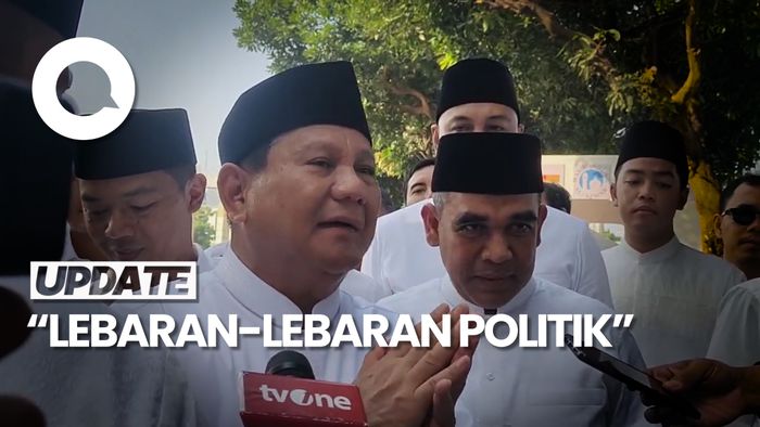 Respons Prabowo Usai Ganjar Resmi Jadi Capres PDIP