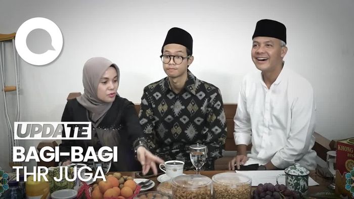 Gelar Open House Online, Ganjar Didoakan Jadi Presiden oleh Warganet