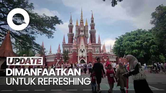 Jelang Kemoterapi, Pejuang Kanker Libur Lebaran ke TMII