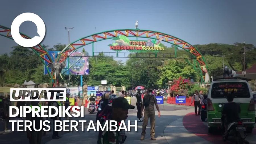 H+2 Lebaran, 81 Ribu Pengunjung Padati Ragunan