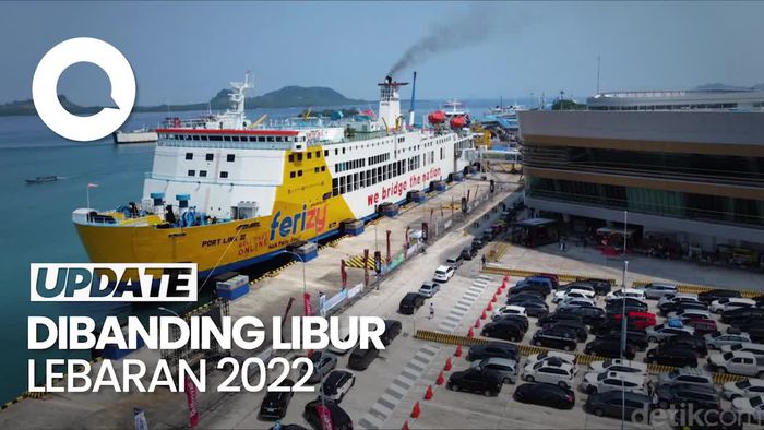 Pemudik Bakauheni dan Merak Alami Kenaikan di Libur Lebaran 2023