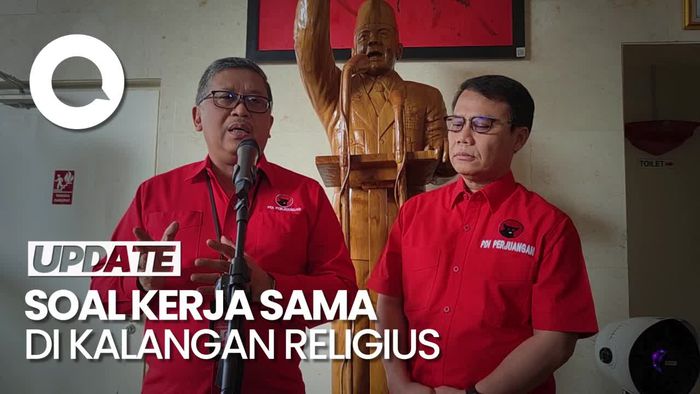 Hasto Bicara Kedekatan PDIP dengan Tokoh-tokoh PPP