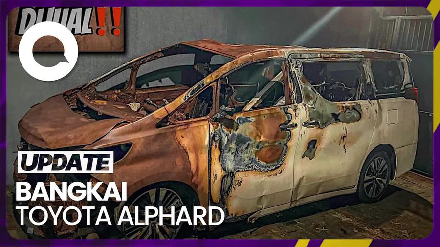 Mobil Via Vallen yang Terbakar Ditawar Rp 100 Juta
