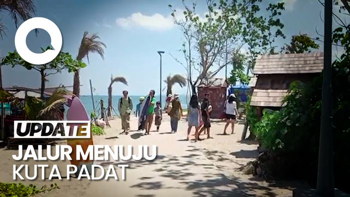 Libur Lebaran, Pantai Kuta DIserbu Wisatawan Lokal