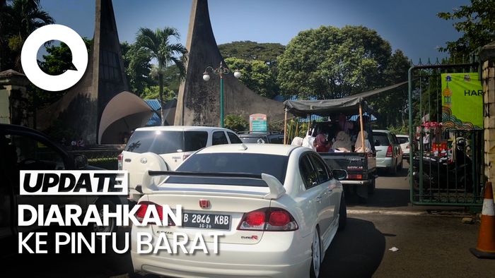 Ragunan Mulai Padat, Polisi Lakukan Pengalihan Arus Lalu Lintas