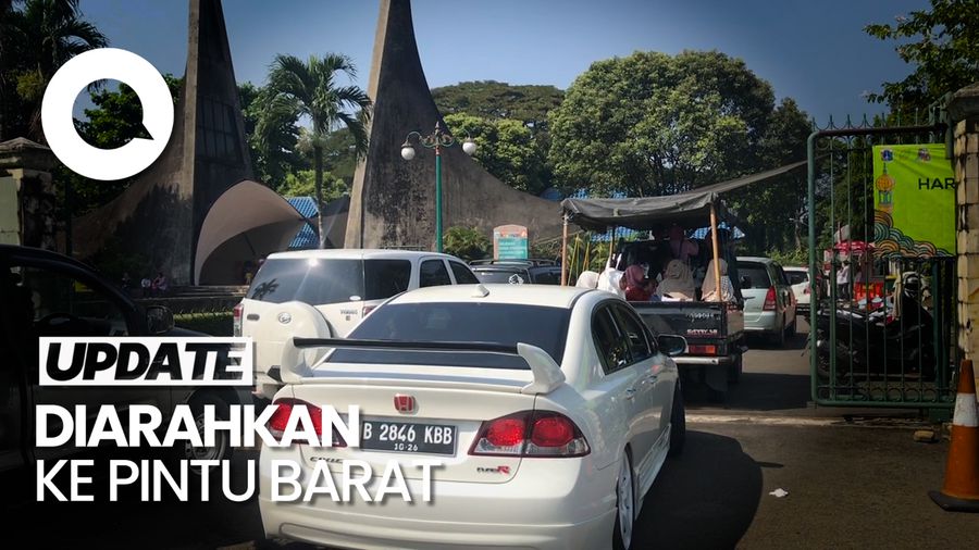 Ragunan Mulai Padat, Polisi Lakukan Pengalihan Arus Lalu Lintas