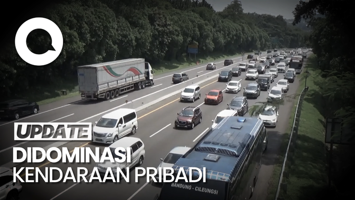 Tol Cipularang Padat Merayap ke Arah Bandung