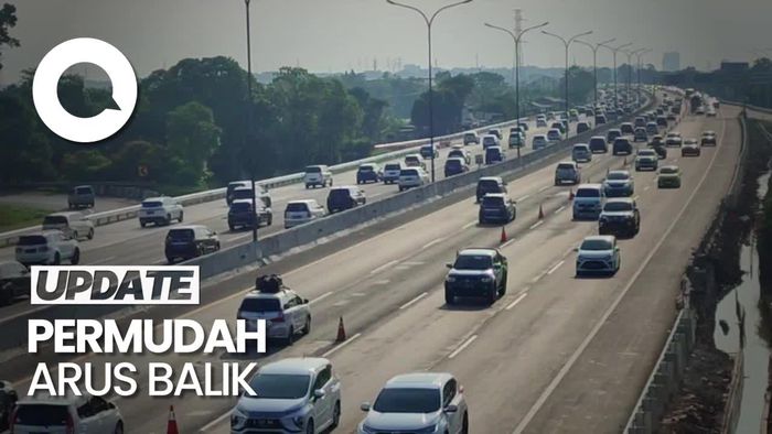 Penerapan One Way Tol Kalikangkung-Cikampek, Lalin Lancar