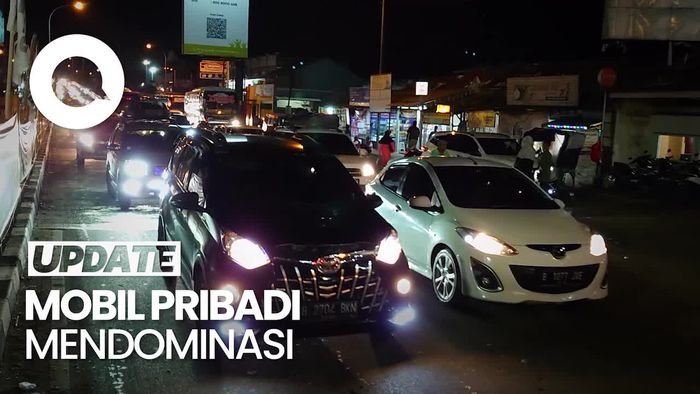 Kepadatan Arus Balik di Pelabuhan Merak Banten